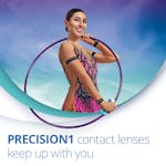 PRECISION 1 - 90 daily lenses - marketing