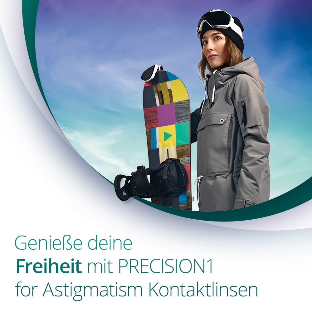PRECISION1 for Astigmatism - 90 Tageslinsen - marketing