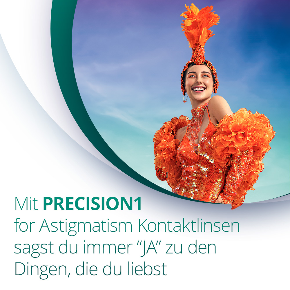PRECISION1 for Astigmatism - 90 Tageslinsen - marketing