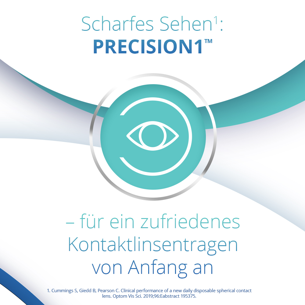 PRECISION1 - 90 Tageslinsen - marketing