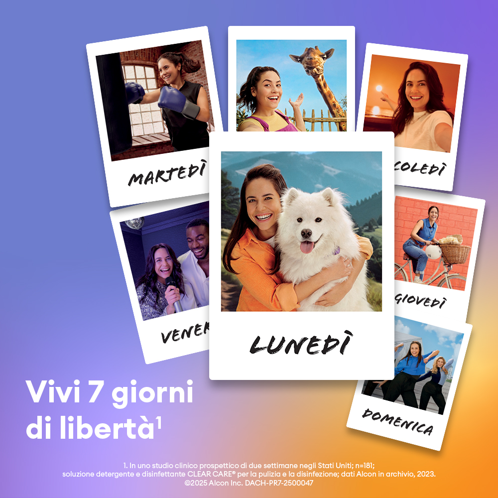 PRECISION7 - 12 lenti a contatto - marketing