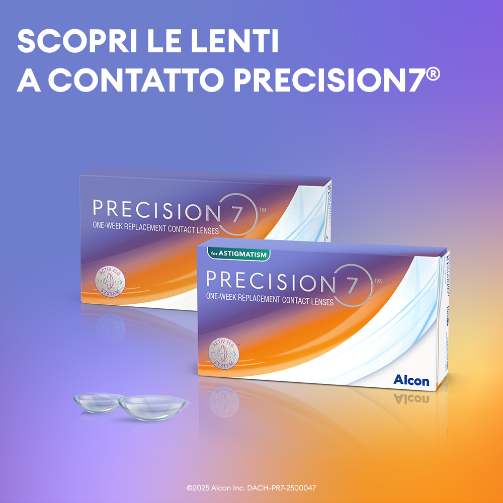 PRECISION7 - 12 lenti a contatto - marketing