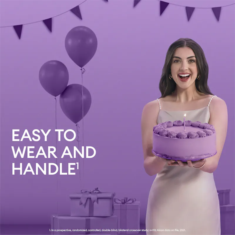 PRECISION1 for Astigmatism - 30 daily lenses - marketing