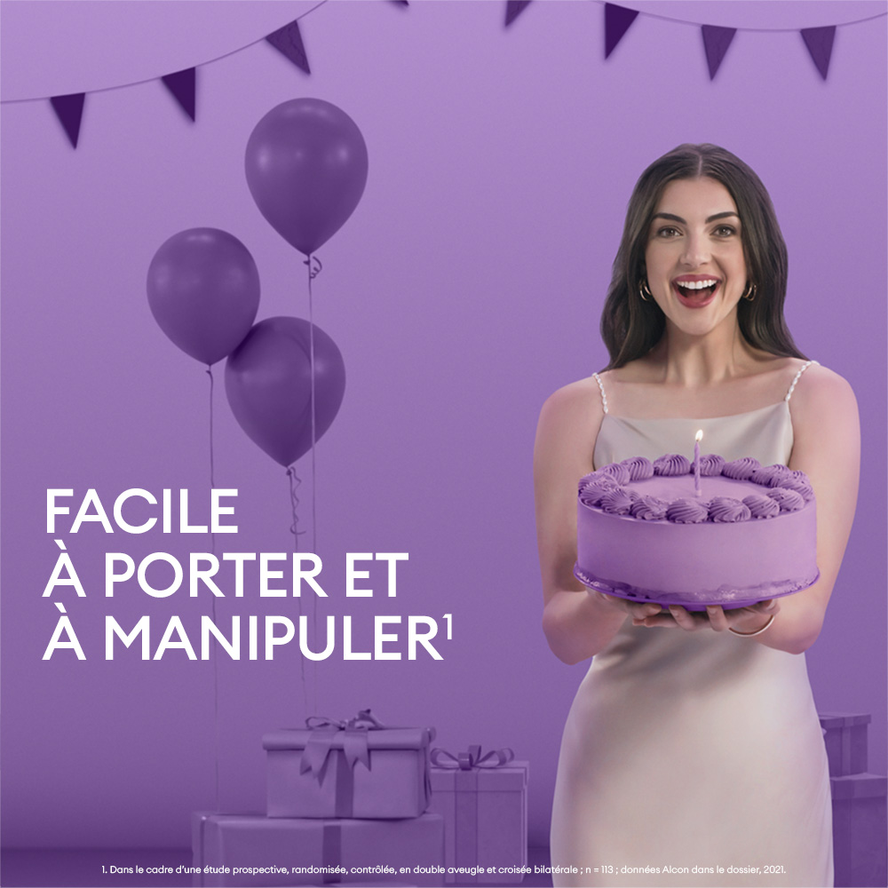 PRECISION1 for Astigmatism - 30 lentilles journalières - marketing