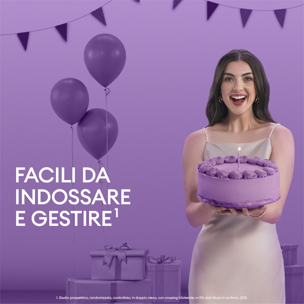 PRECISION1 for Astigmatism - 30 lenti giornaliere - marketing