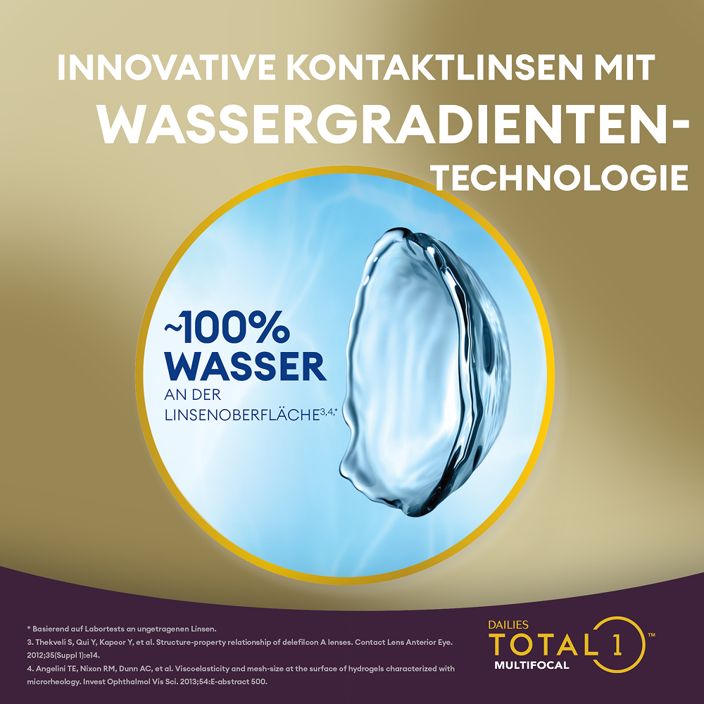 DAILIES TOTAL1 Multifocal - 90 Tageslinsen - marketing