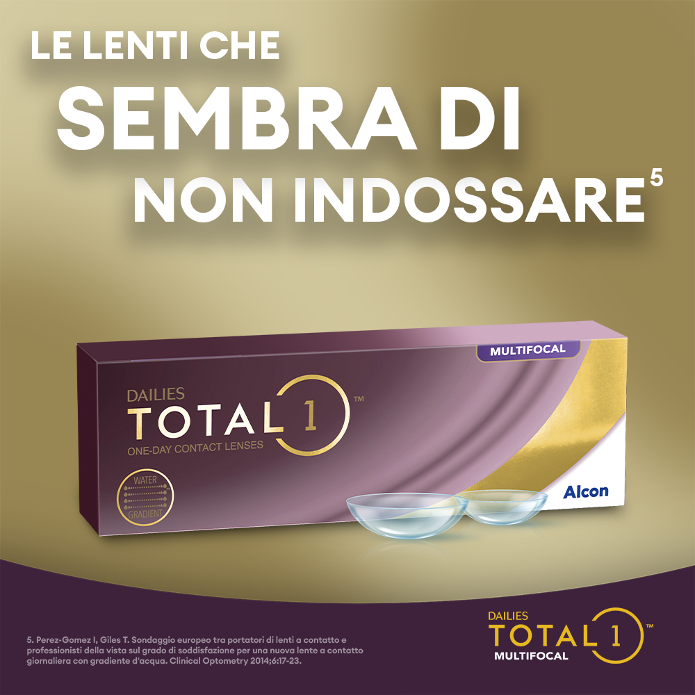 DAILIES TOTAL1 Multifocal - 90 lenti giornaliere - marketing