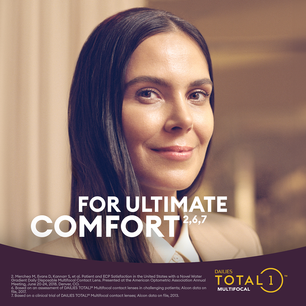 DAILIES TOTAL1 Multifocal - 30 daily lenses - marketing