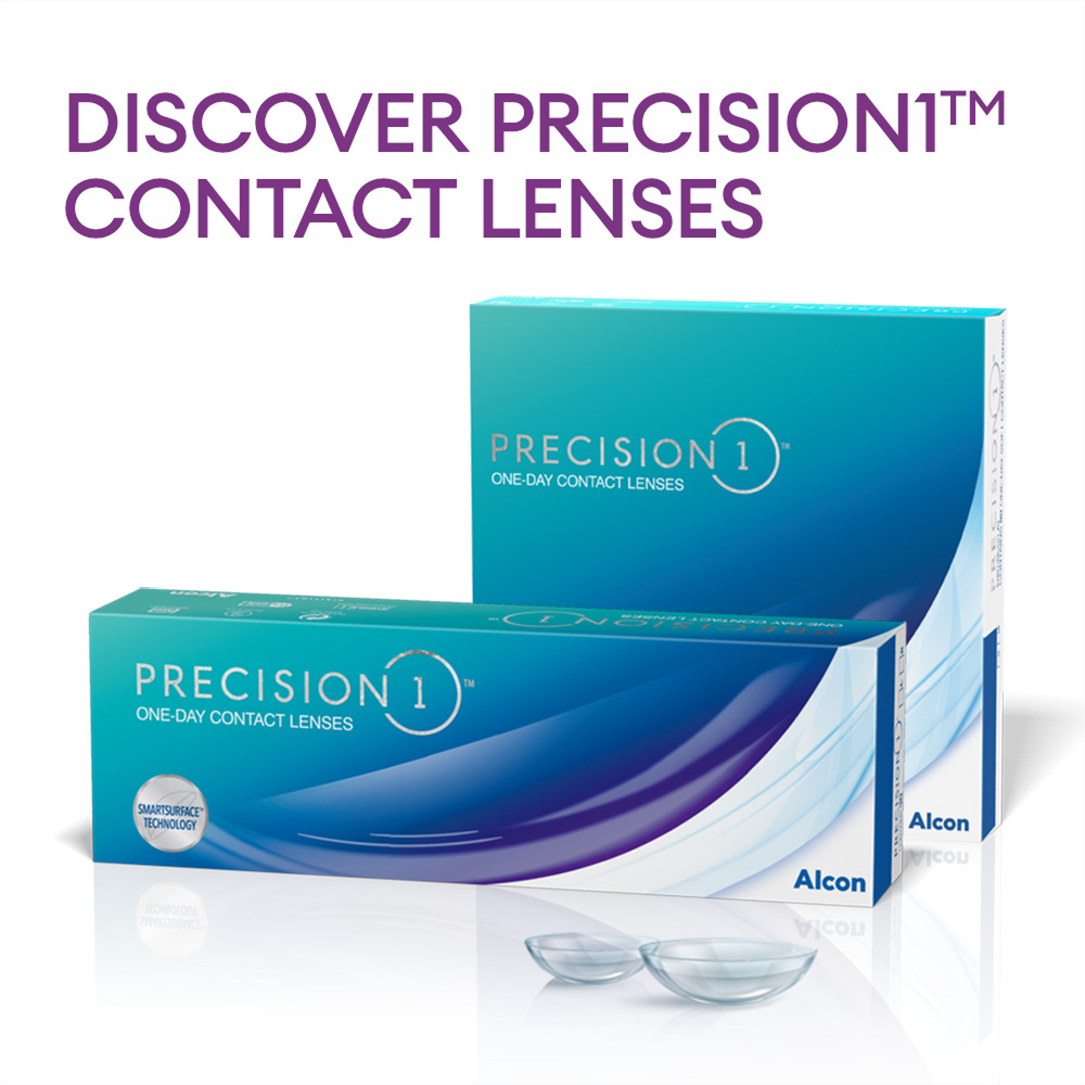 PRECISION1 - 90 daily lenses - marketing