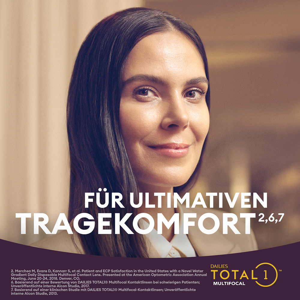 DAILIES TOTAL1 Multifocal - 90 Tageslinsen - marketing