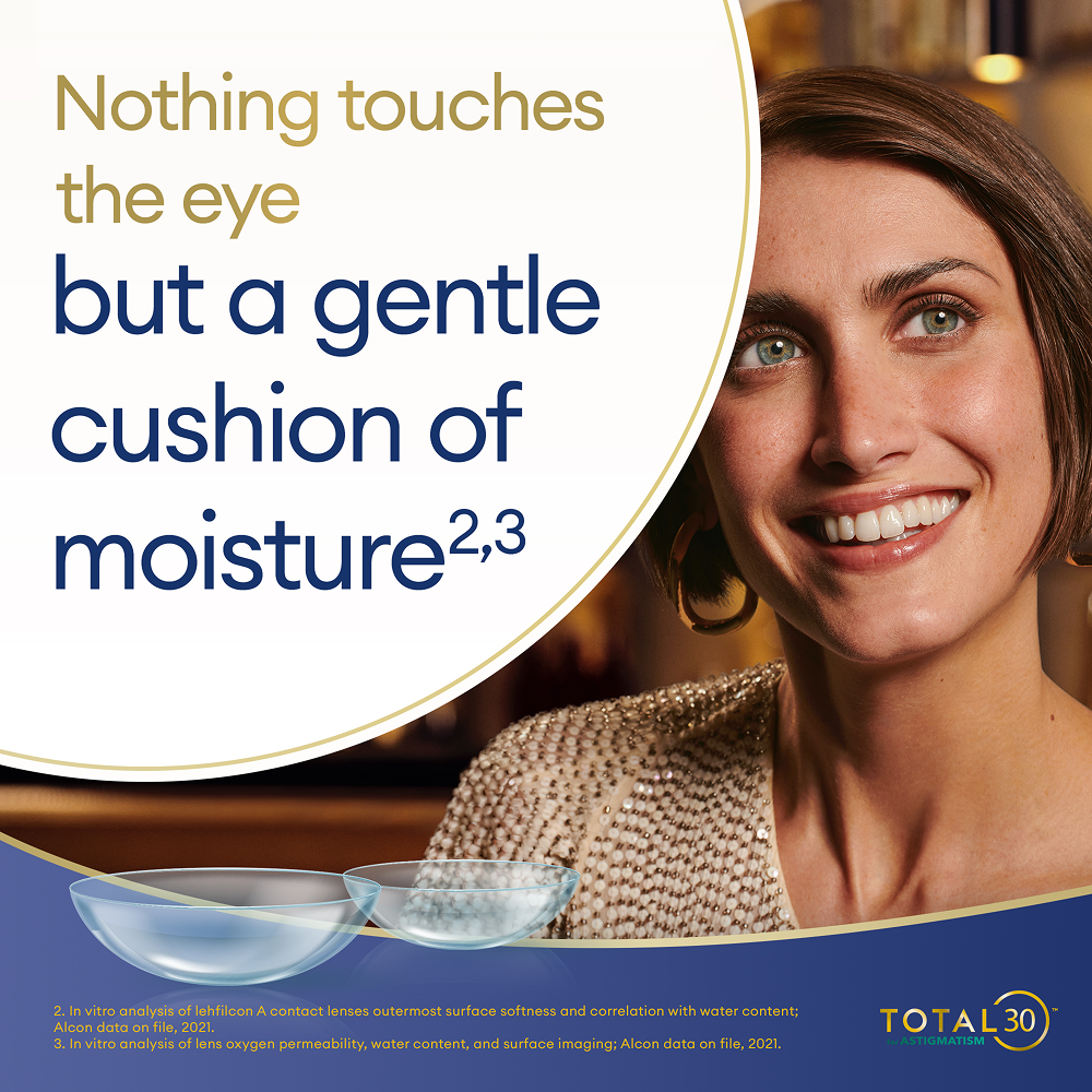 TOTAL30 for Astigmatism - 6 monthly lenses - marketing