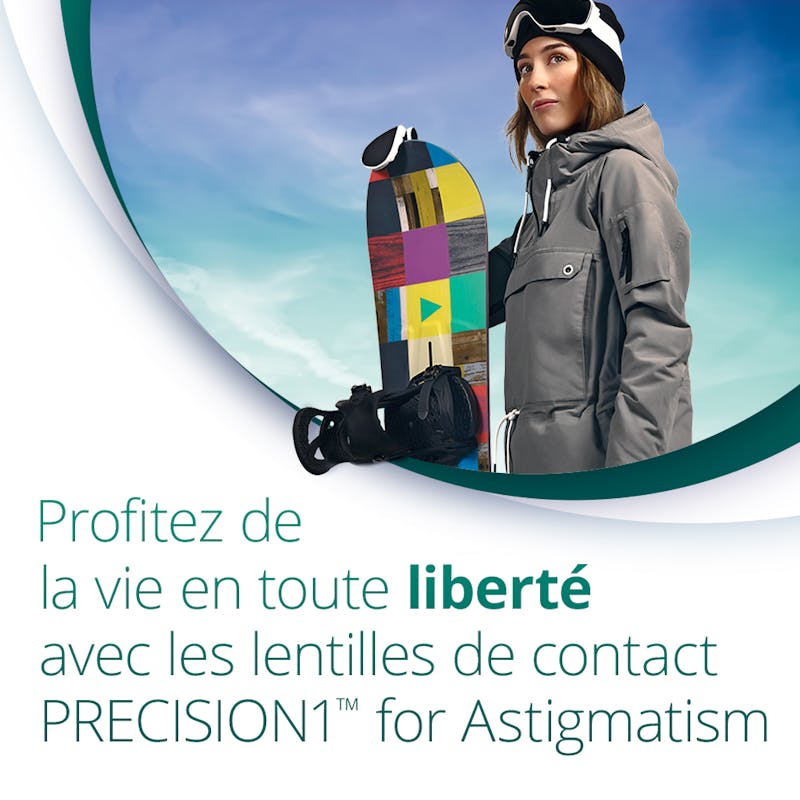 PRECISION 1 for Astigmatism -30 - marketing