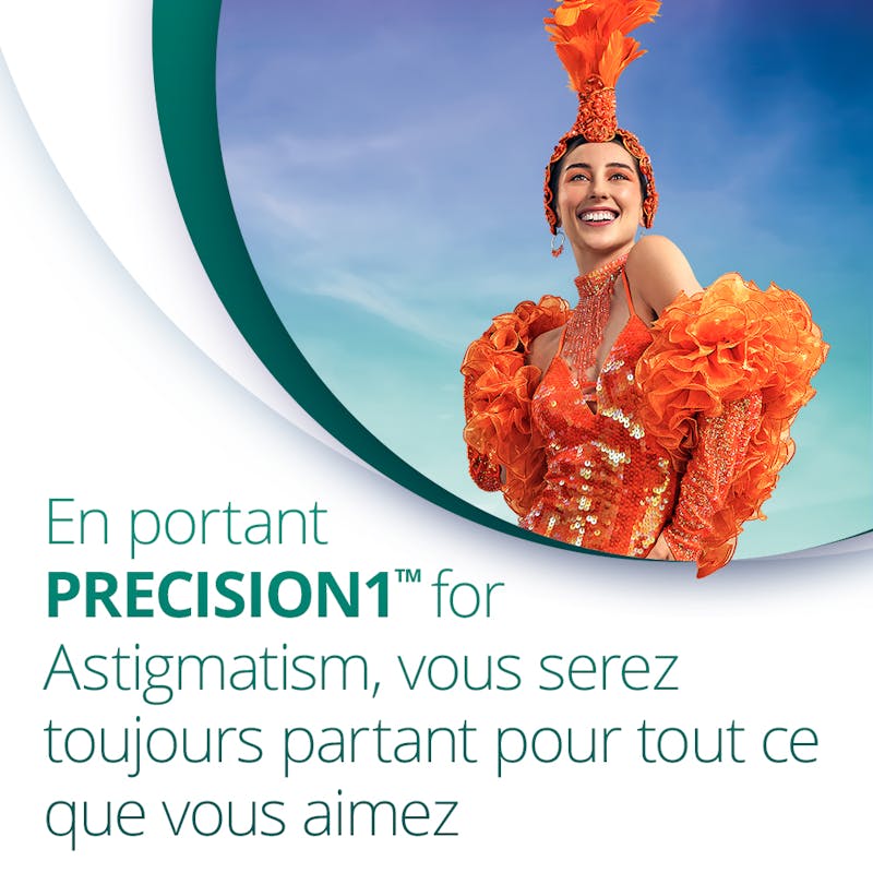 PRECISION 1 for Astigmatism -30 - marketing