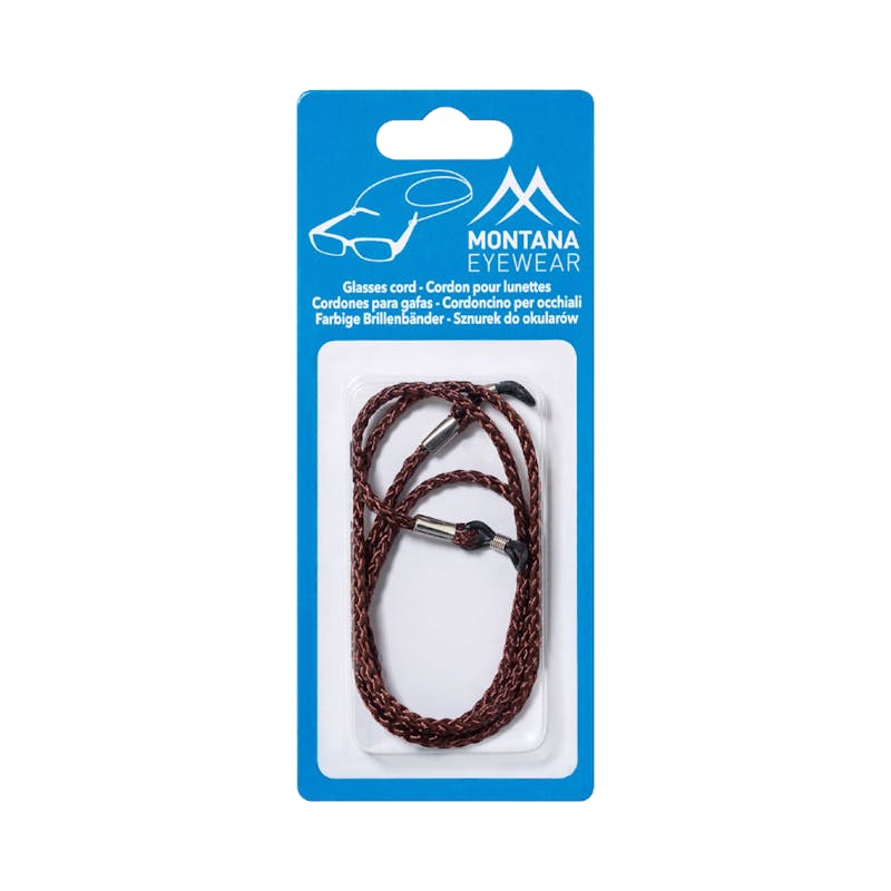 Montana Eyewear cord for glasses Brown Accessory Lensvision.ch