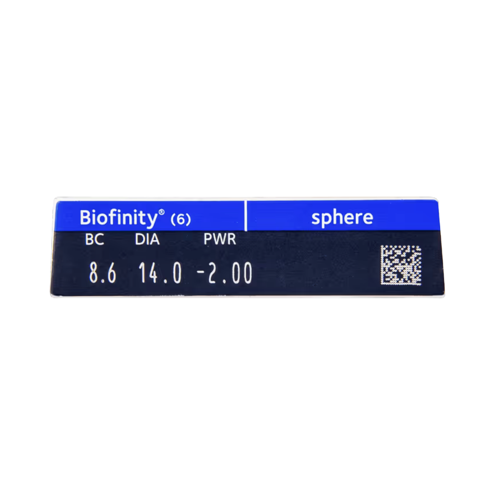 Biofinity - 6 lenses