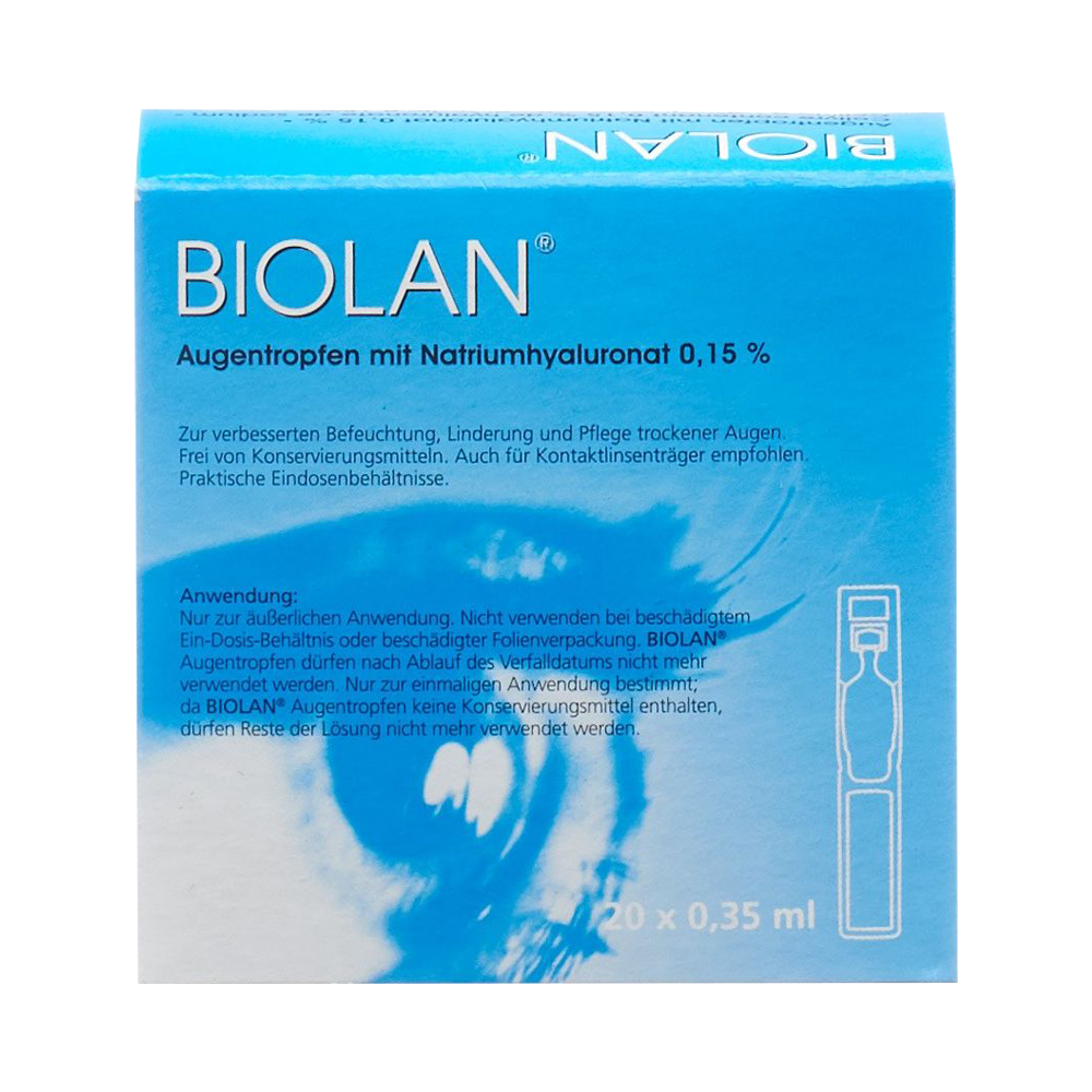 Santen Biolan Augentropfen 20x0.35ml 7629999035232