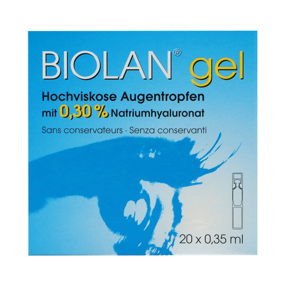 Santen Biolan Gel Augentropfen 20x0.35ml 7629999035256