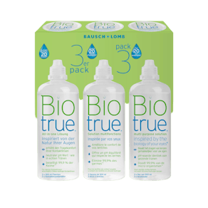 Biotrue All-in-one - 3x300ml + lens case