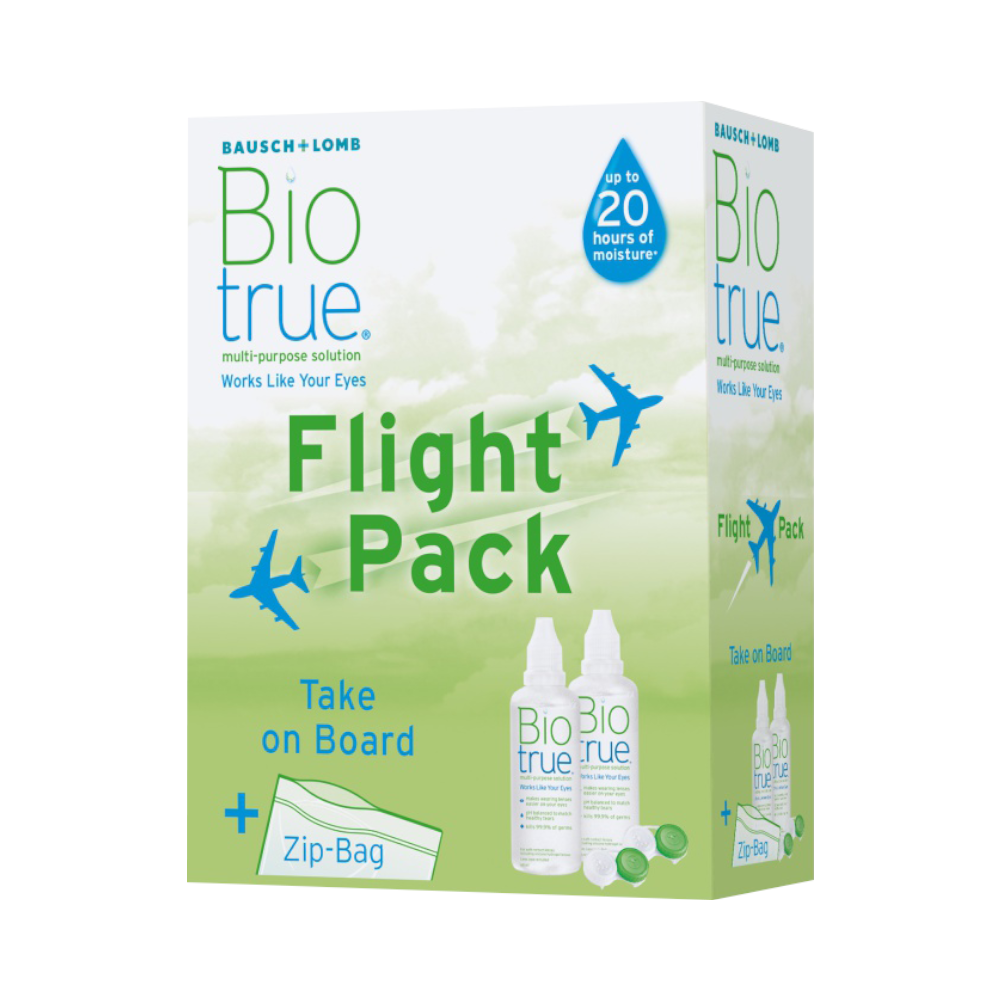 Biotrue All-in-one - 2 x 60ml + lens case