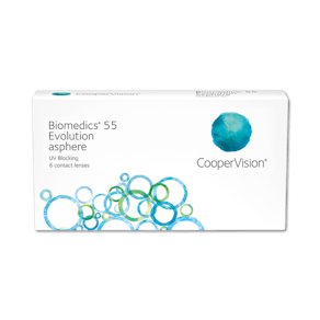 Biomedics 55 evolution - 6 monthly lenses
