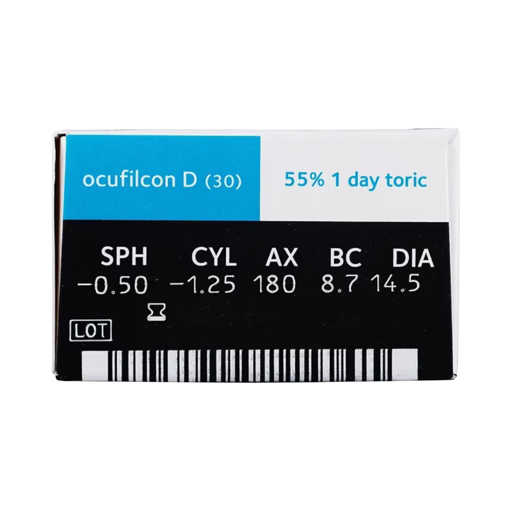 Biomedics 1 day Extra toric - 30 Lentilles