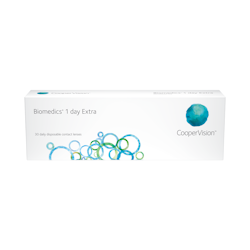 The product Biomedics 1 day Extra - 30 daily lenses is available on mrlens