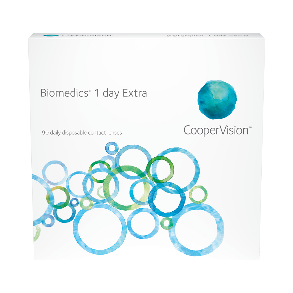 Cooper Vision Biomedics 1 day Extra 90 829196343407