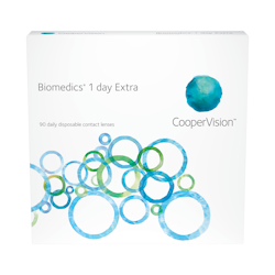 The product Biomedics 1 day Extra - 90 daily lenses is available on mrlens