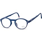 Montana Foldable Reading Glasses Clever blue BOX66B