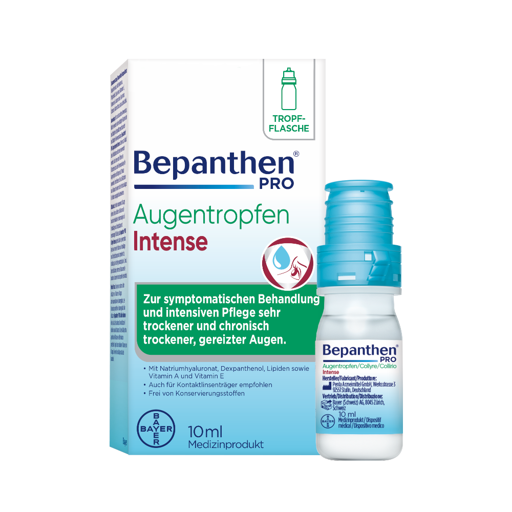 Bepanthen PRO Augentropfen Intense - 10ml Flasche