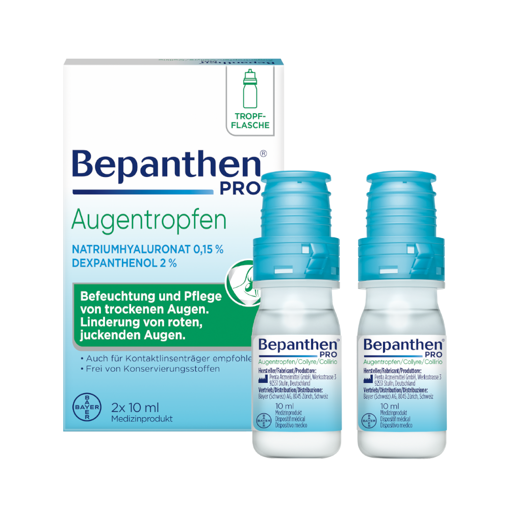 Bepanthen PRO Augentropfen - 2 x 10ml