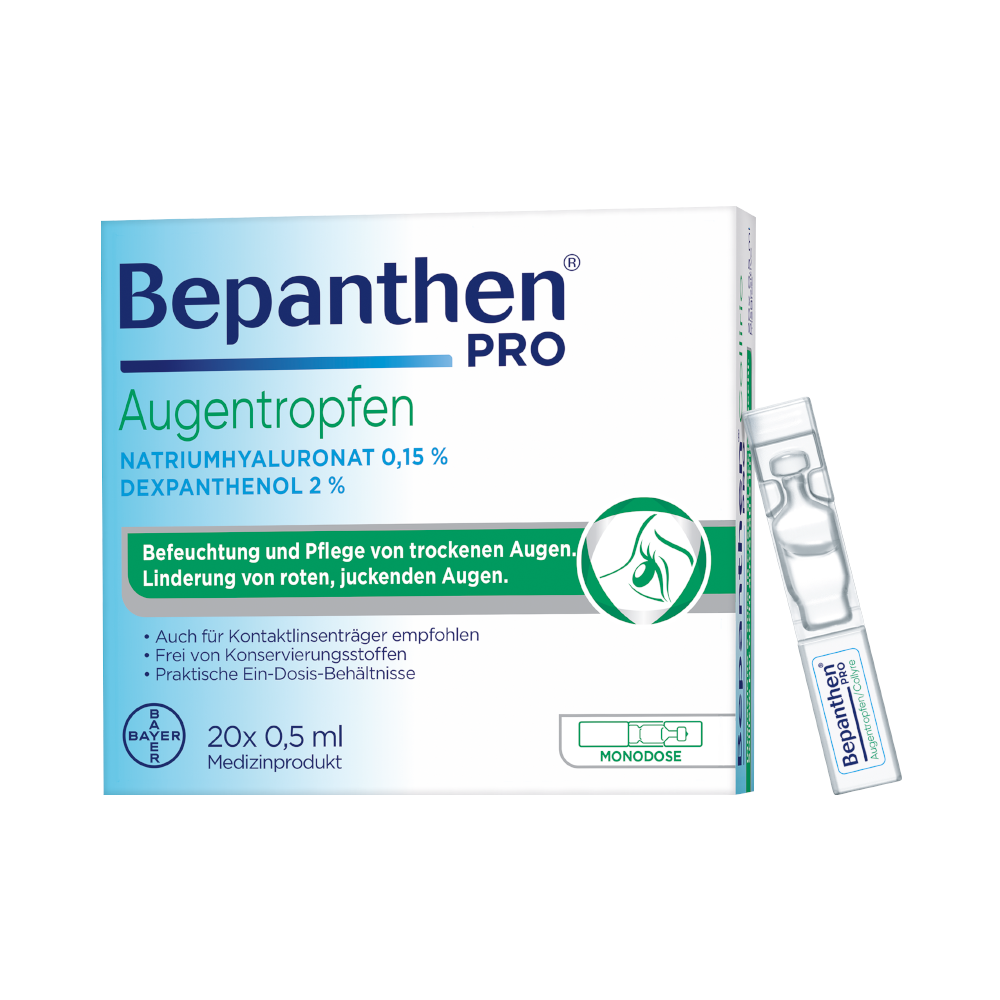 Bepanthen PRO Augentropfen - 20x0.5ml Ampullen