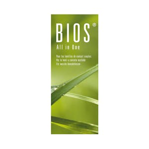 Bios All in one - 100ml + étui pour lentilles
