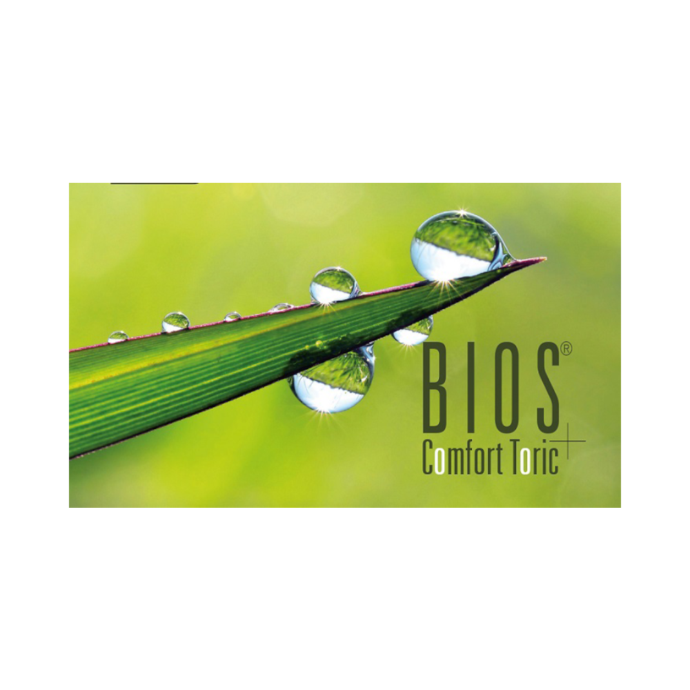 Bios Comfort Toric - 6 monthly lenses 