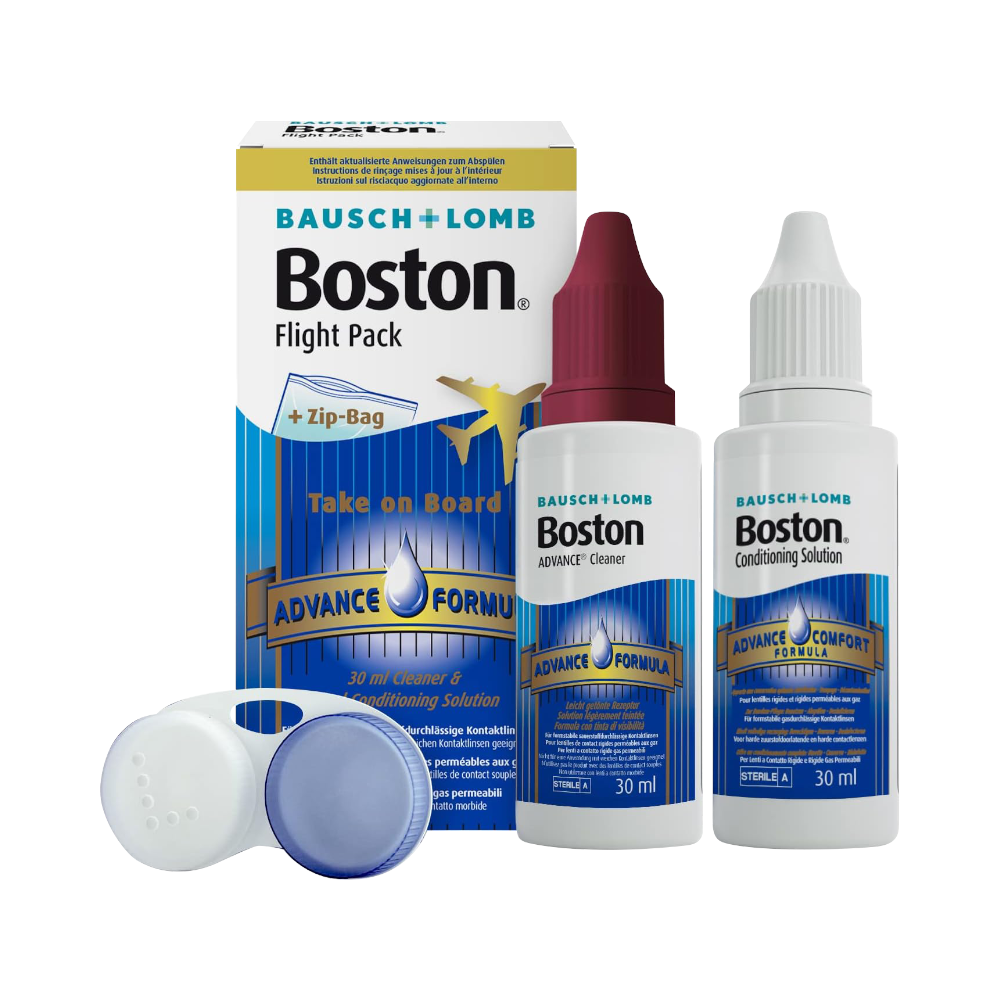 Boston ADVANCE Flight Pack - 30ml Cleaner + 30ml Conditioner + Behälter