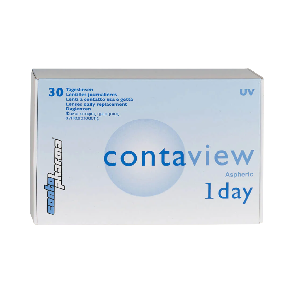 Contaview aspheric 1 day UV - 90 Tageslinsen