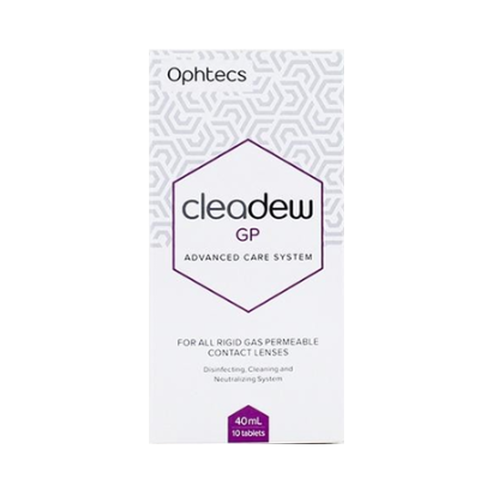 Ophtecs Cleadew GP - 40ml + 10 Tabletten 4950055206130