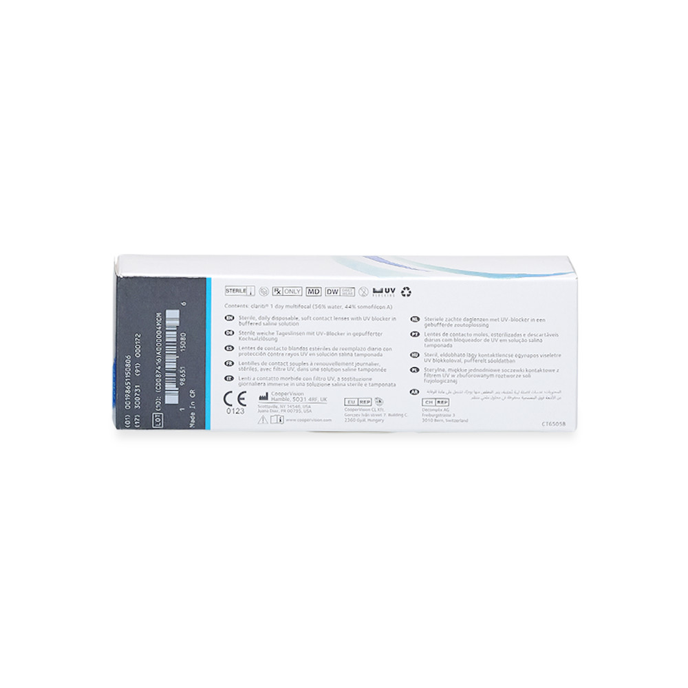 Clariti 1-Day Multifocal 3Add - 30 Tageslinsen