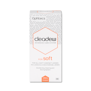 cleadew Soft - 128ml + 10 compresse + portalenti