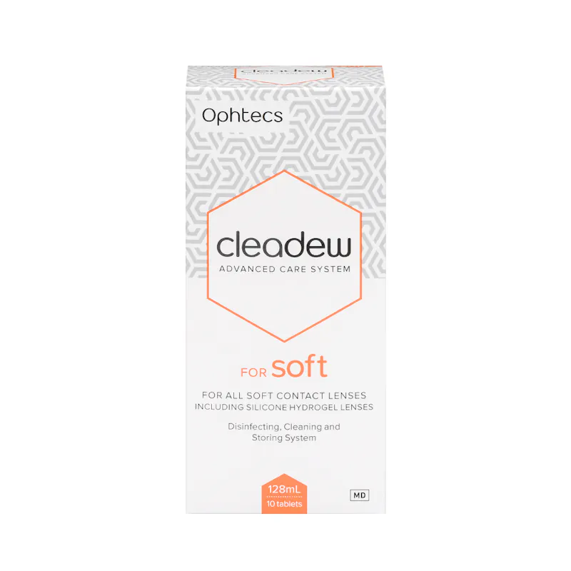 cleadew Soft - 128ml + 10 compresse + portalenti