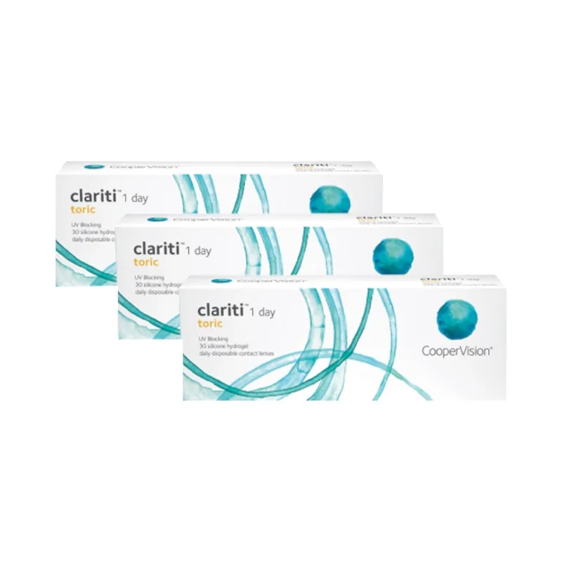 clariti 1 day toric - 90 Tageslinsen