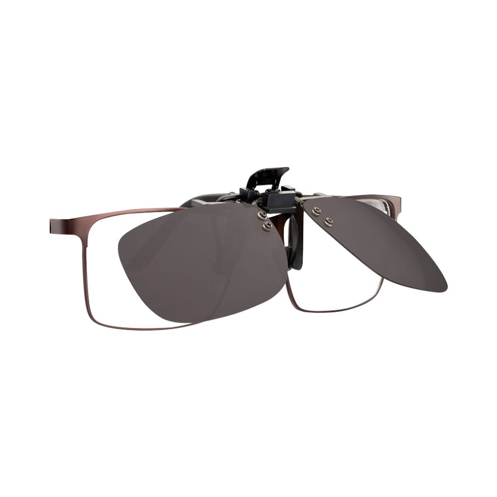 Montana Eyewear - Polarized Clip-ons - Fit-overs Black 1969A