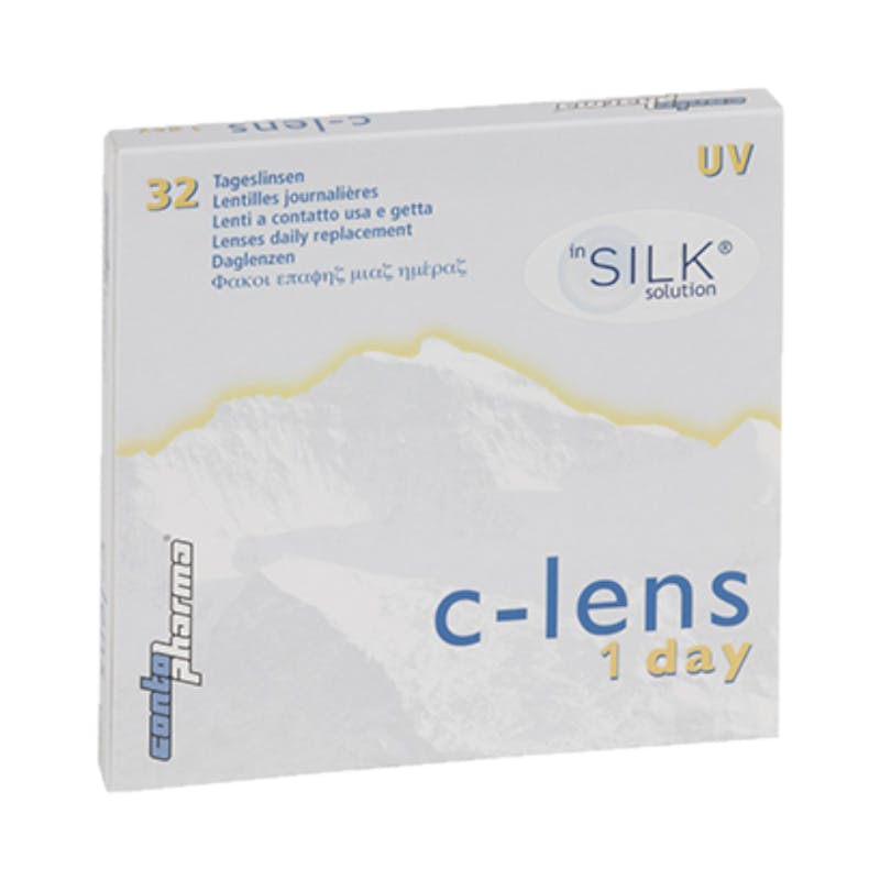 c-lens 1day UV silk - 32 Linsen