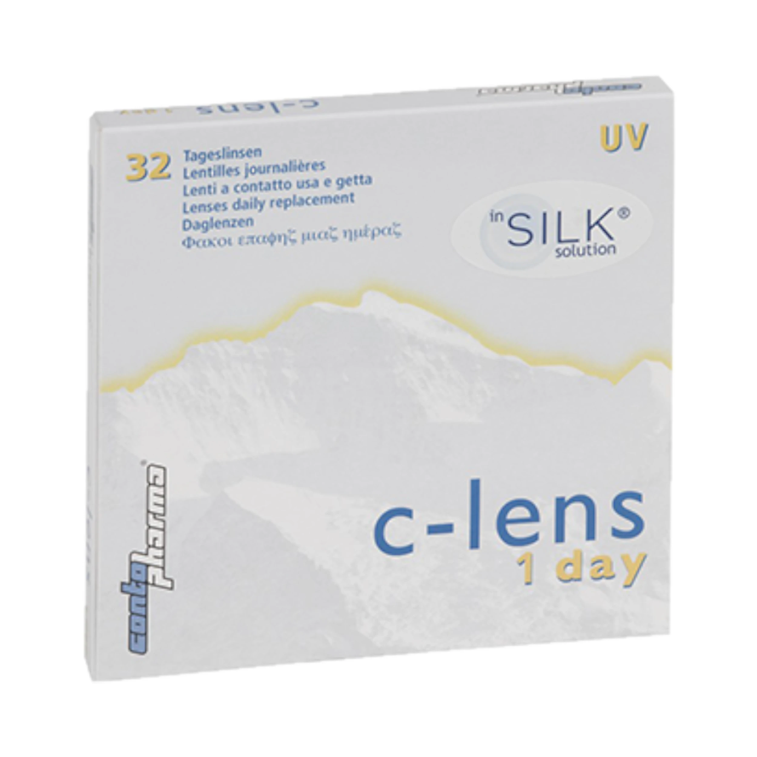 c-lens 1 day UV silk - 32 Tageslinsen