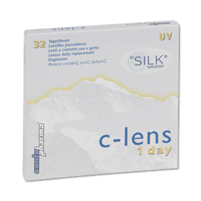 c-lens 1 day UV silk - 32 lenti giornaliere