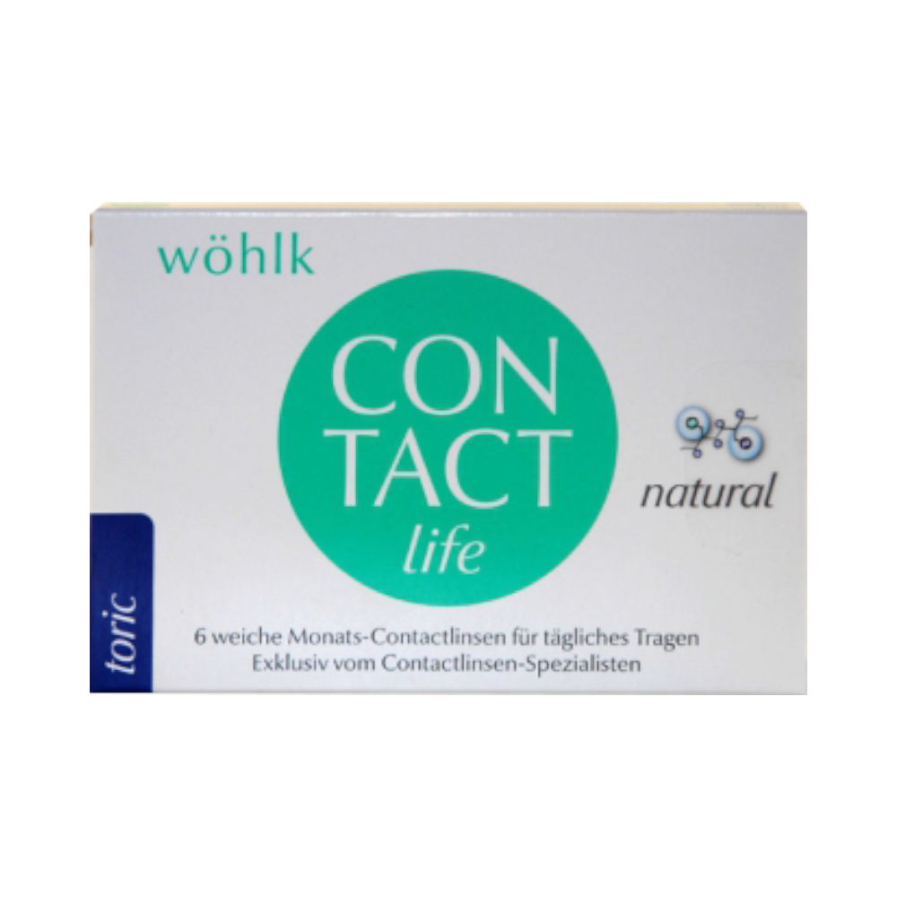 Contact Life Toric - 6 lentilles mensuelles