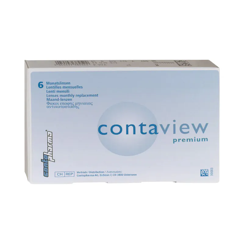 Contaview premium UV - 6 lenti mensili