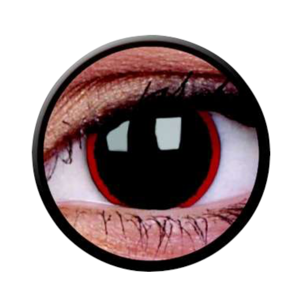 ColourVUE Crazy Lens Hell Raiser - 2 farbige Jahreslinsen | Kontaktlinsen