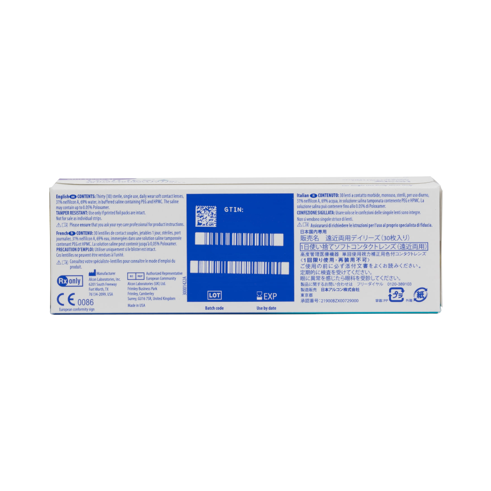 DAILIES AquaComfort PLUS Multifocal - 30 lenti giornaliere