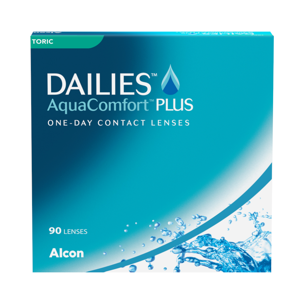 DAILIES AquaComfort PLUS Toric - 90 lentilles journalières